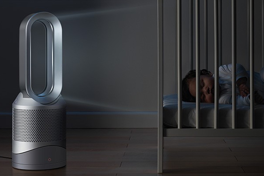 Great tech baby shower gift splurges: The Dyson Hot-Cool Link Heater/Fan/Air Purifier in One | Cool Mom Tech