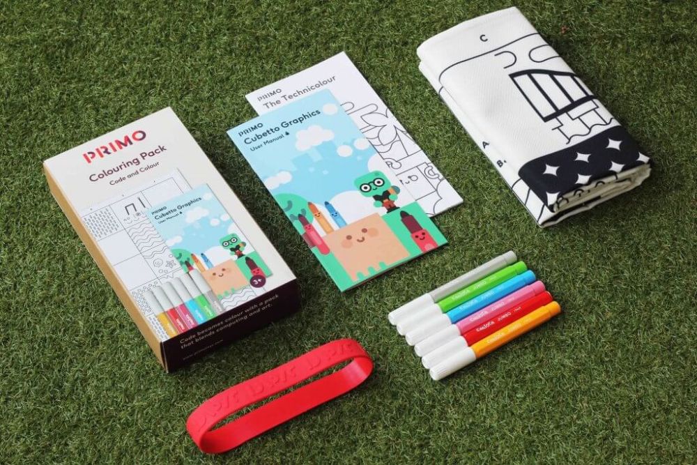 Cubetto accessories: the new Code & Color pack from Primo Toys
