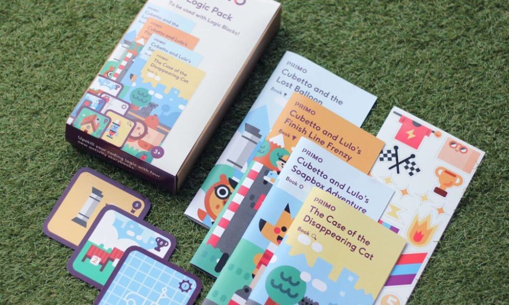Cubetto accessories: new Logic Pack cards from Primo Toys