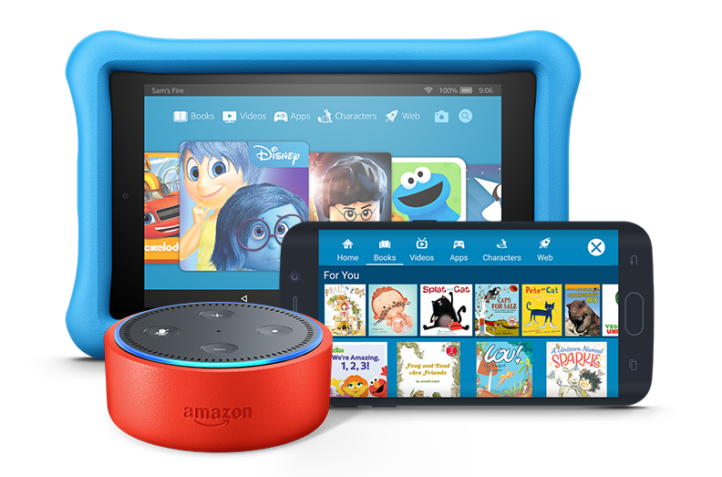 The new Amazon Echo Dot for Kids includes a free first year of Kindle FreeTime Unlimited