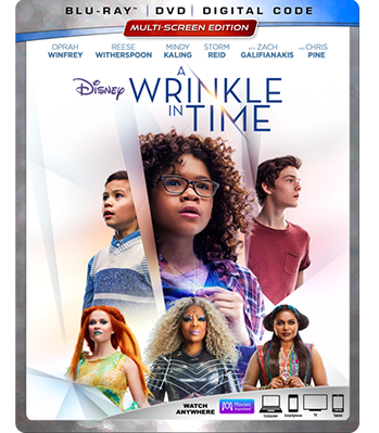 Disney's Wrinkle in Time DVD coming in June, 2018