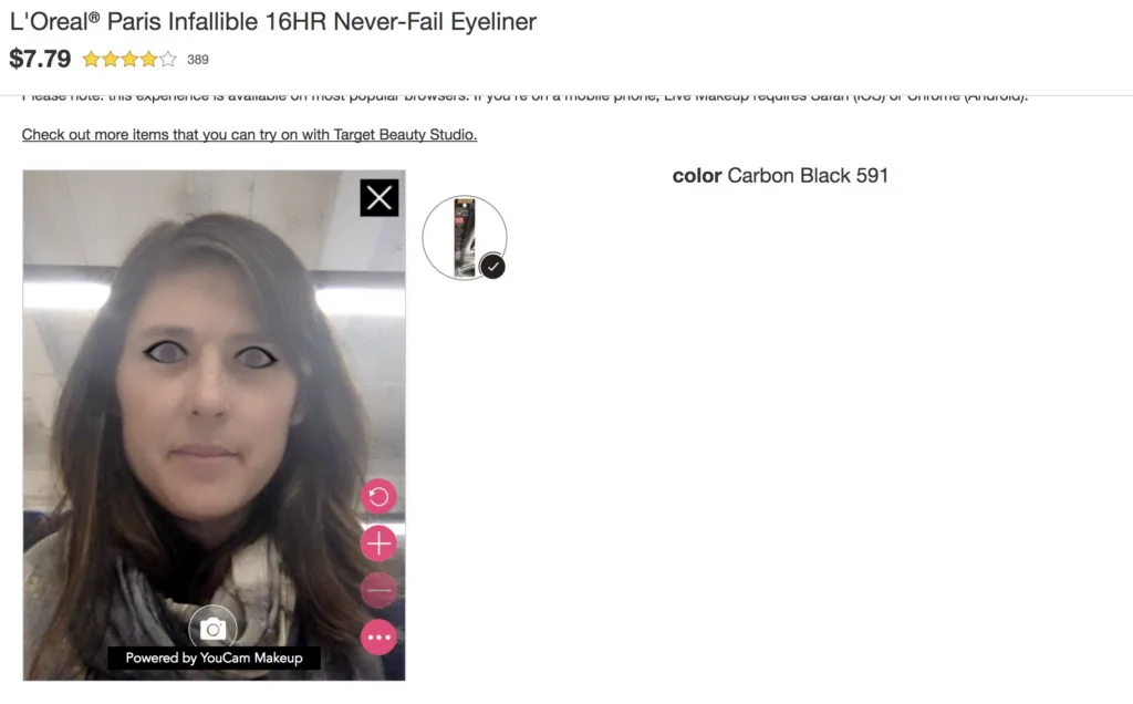Target AR Beauty Studio | Cool Mom Tech Target AR Beauty Studio | Cool Mom Tech