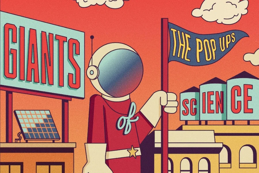 The Pop Ups kill it with their new synth pop album Giants of Science.