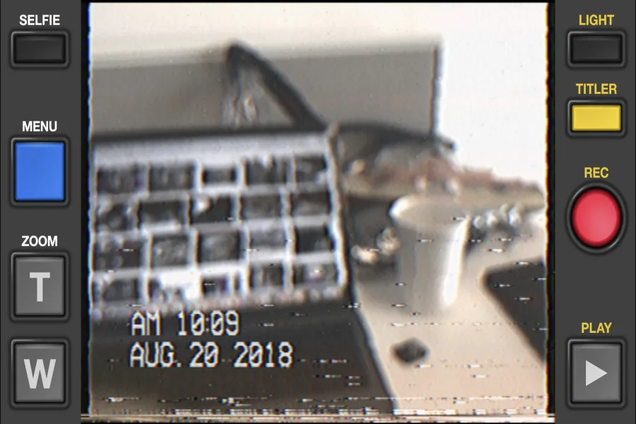 Back to the future: Turn your videos into 80s treasures with the VHS Camcorder app