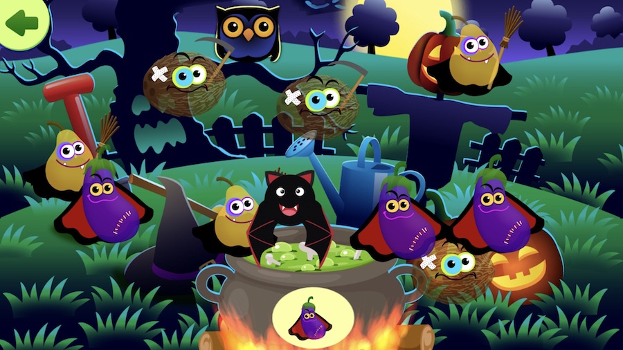 Not-too-scary Halloween apps for kids: Funny Food