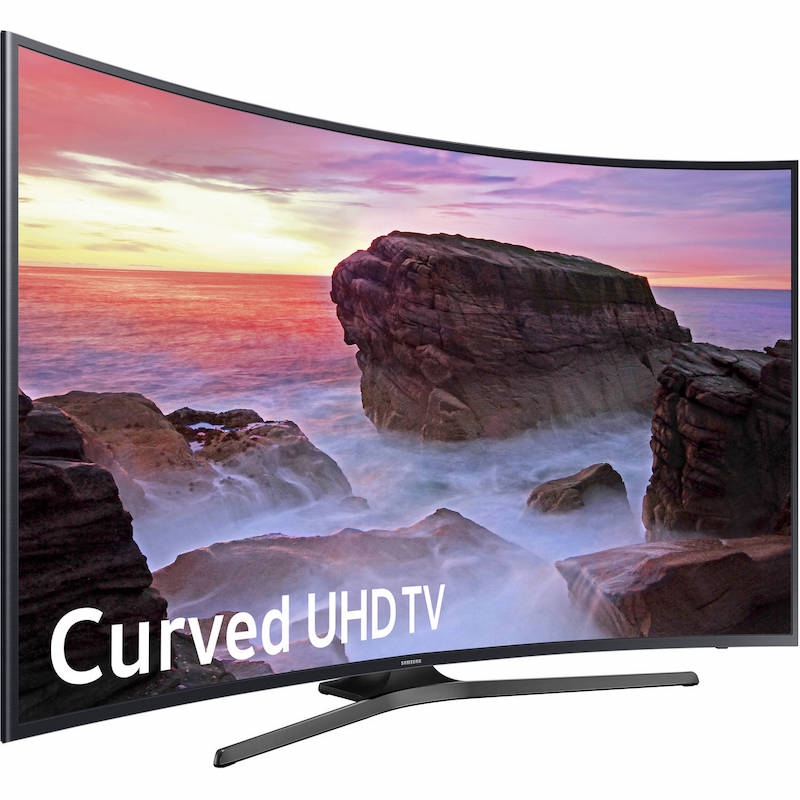 Smart home holiday gifts: Samsung 55-inch curved TV