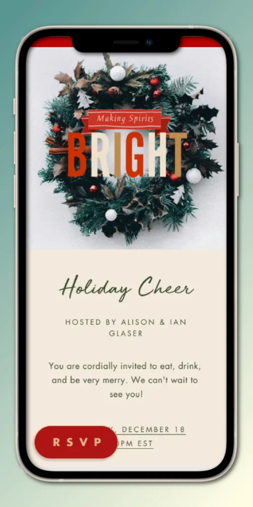 For last minute holiday invitations: Paperless Post flyers are fantastic For last minute holiday invitations: Paperless Post flyers are fantastic