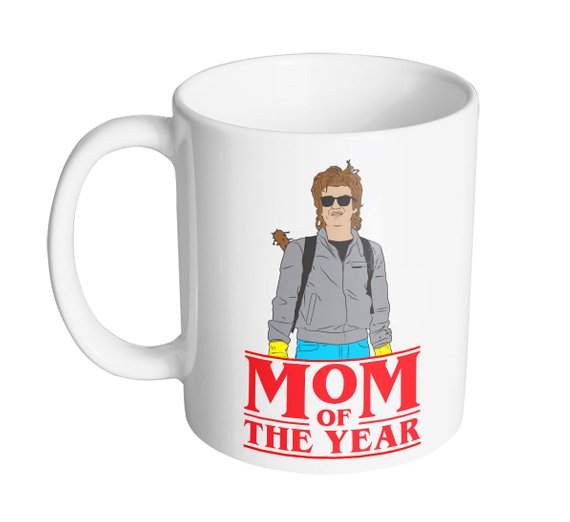 12 delightfully geeky gifts under $20 : Stranger Things Steve Harrington Mom Mug 12 delightfully geeky gifts under $20 : Stranger Things Steve Harrington Mom Mug