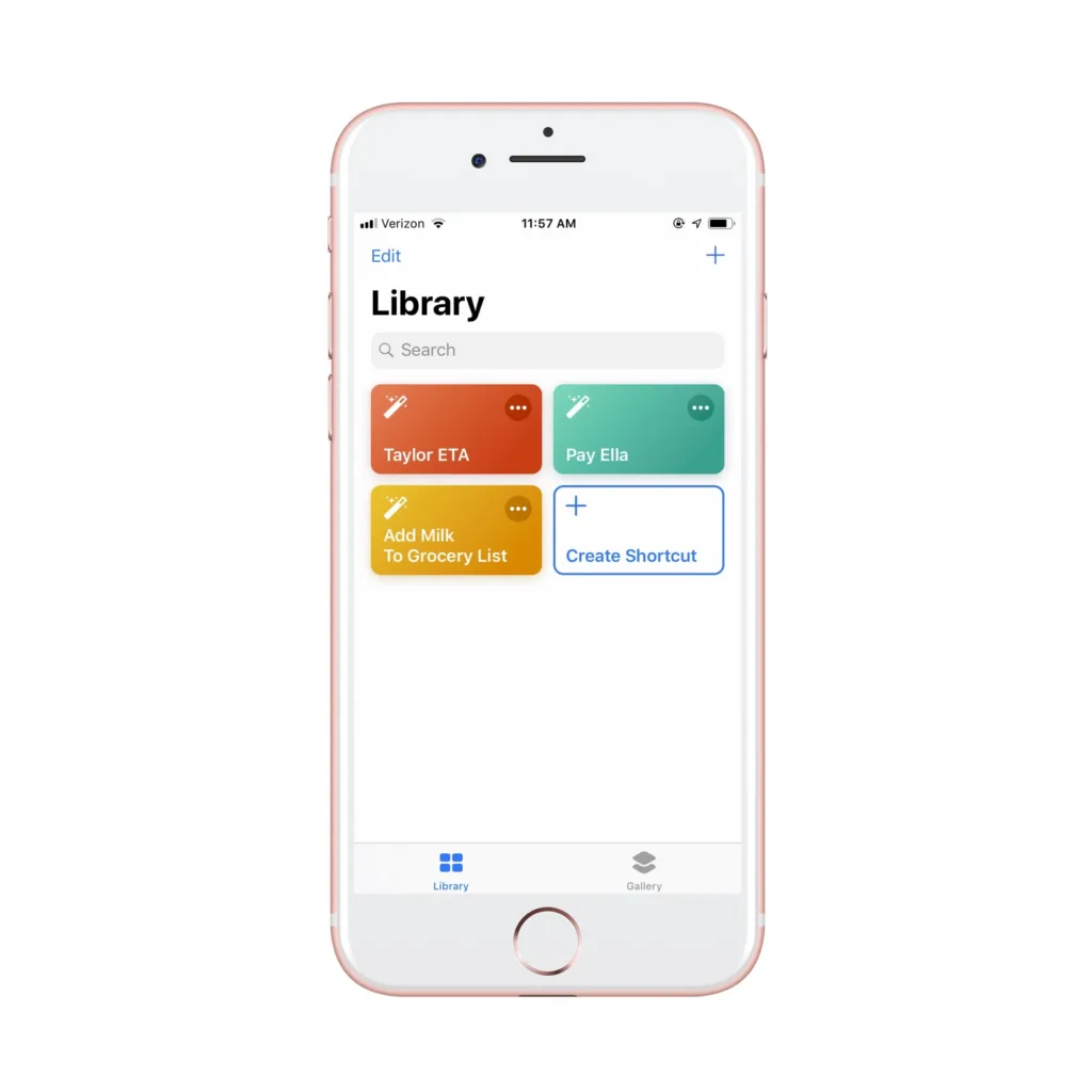 How to use the Siri shortcuts app and make your life a little easier: Library 