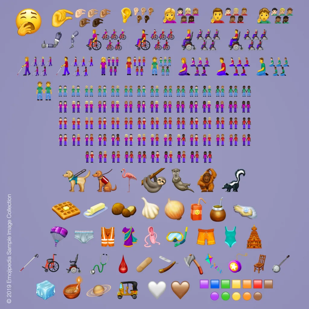Here's a preview of the 230 new emojis coming in 2019 Here's a preview of the 230 new emojis coming in 2019