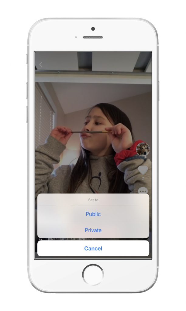 How to set your kid's TikTok videos to Friends Only