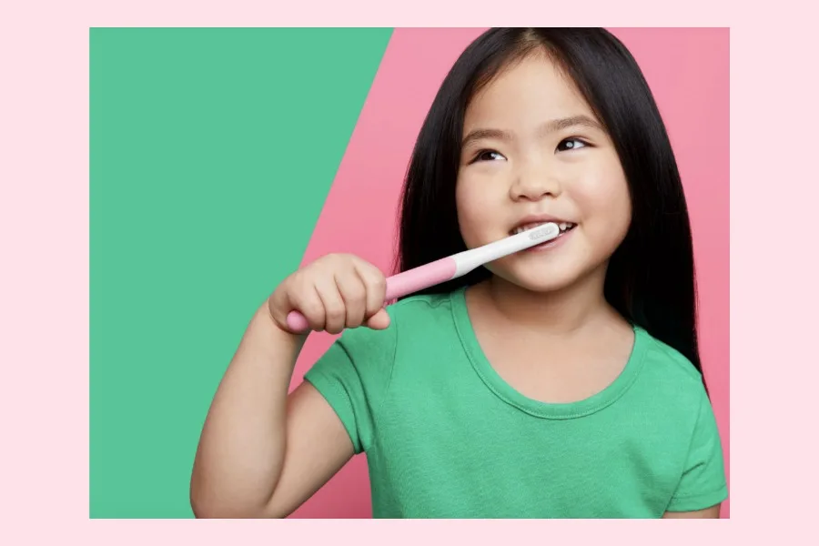 quip for kids: A grown-up toothbrush that’s made for tiny mouths.