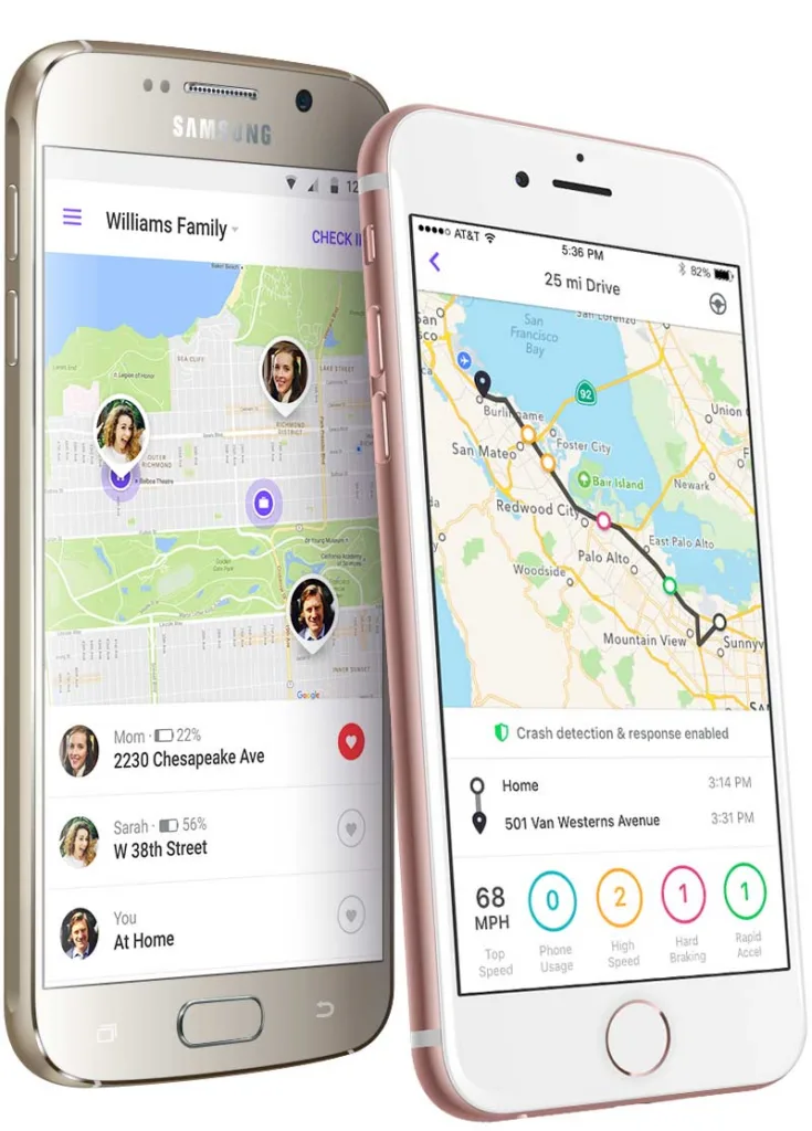 Ride sharing safety tips for parents: Use a separate tracking app, like Life 360