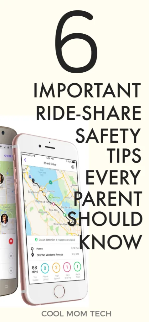 6 important ride share safety tips for parents, if you use Lyft, Uber, and similar services with your kids | Cool Mom Tech