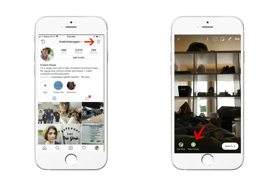 How to hide your Instagram Story posts from your kids