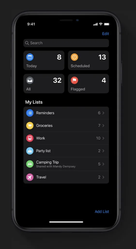 The updated reminders app for Apple iOS 13 will be huge with organization for parents