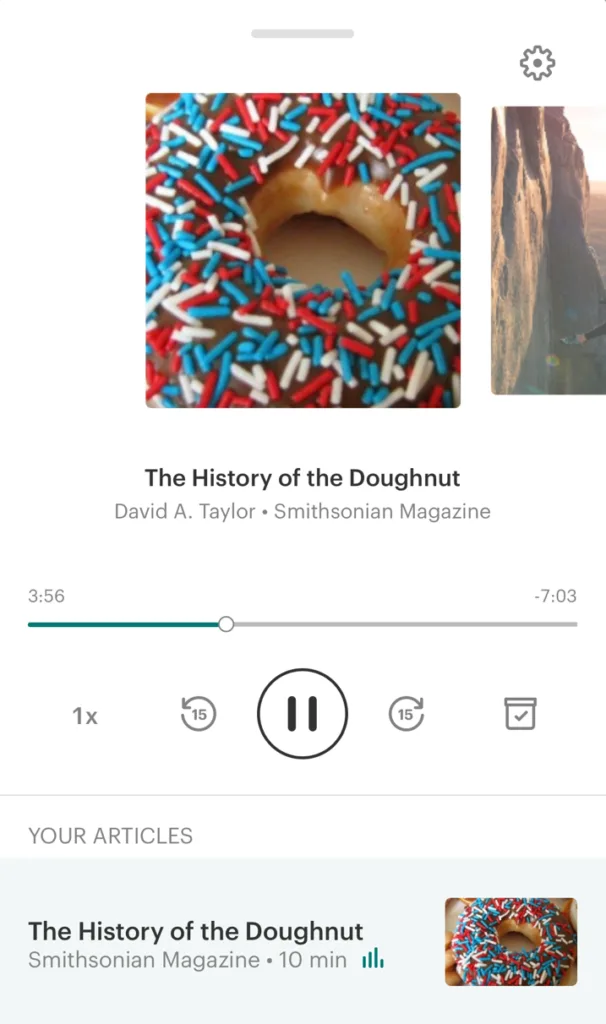 How to use the playback feature on Pocket