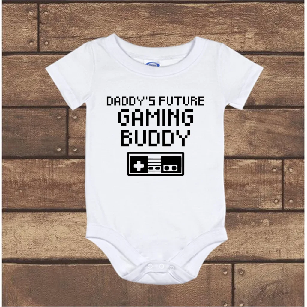 Father's Day gifts for gamers: Future gaming buddy onesie Father's Day gifts for gamers: Future gaming buddy onesie