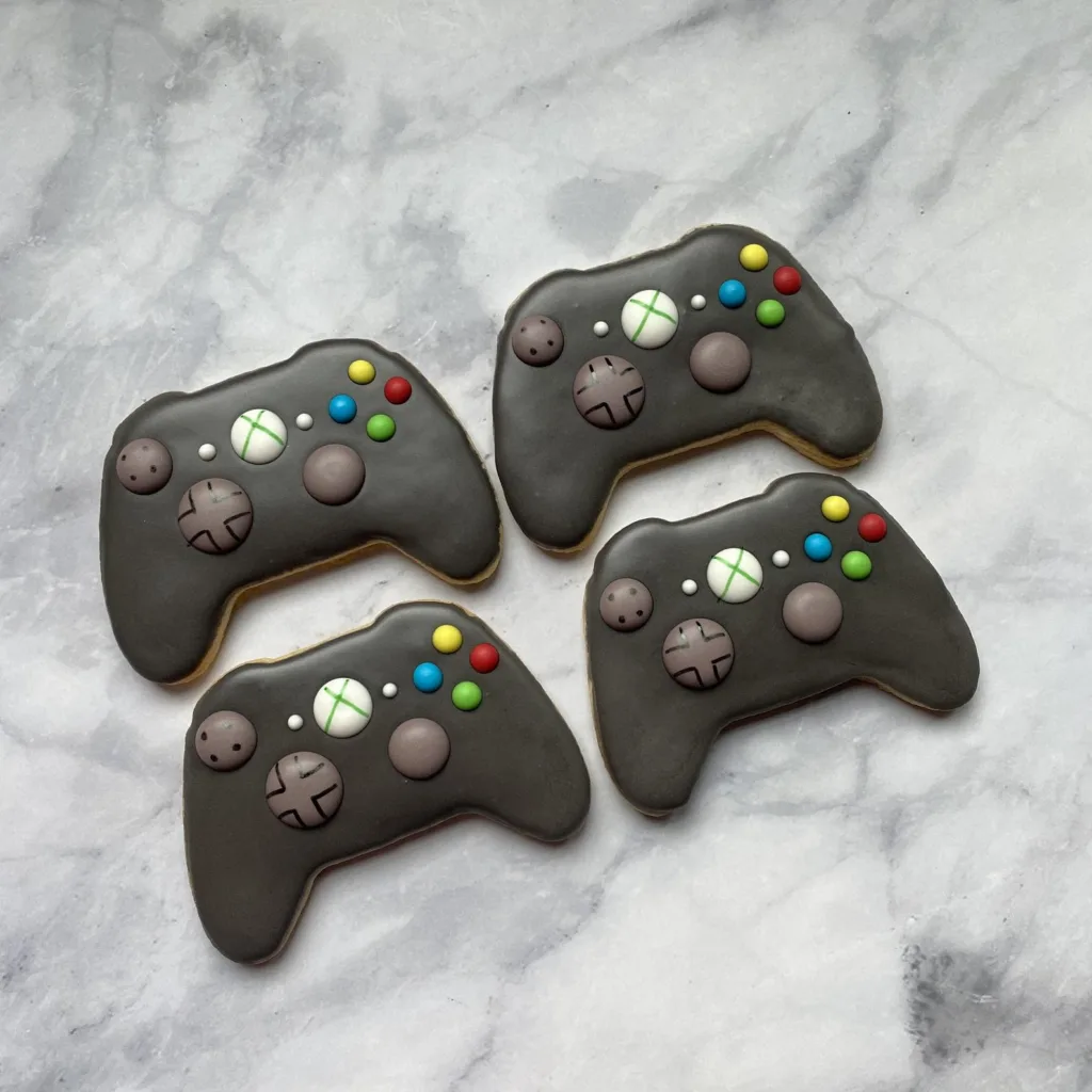 Father's Day gifts for gamers: Video game controller cookies Father's Day gifts for gamers: Video game controller cookies
