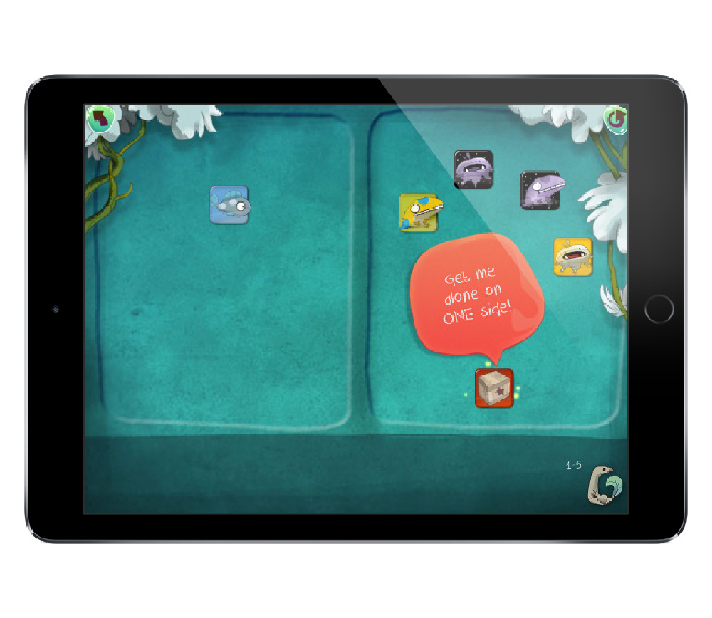 DragonBox: Algebra 12+ is rated for kids over 9 and helps even teens with math. Plus it's fun!