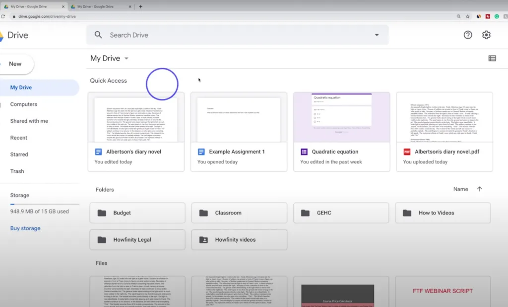 Best G-suite tutorials for online learning: How to Use Google Drive - Beginner's Guide from Howfinity Best G-suite tutorials for online learning: How to Use Google Drive - Beginner's Guide from Howfinity
