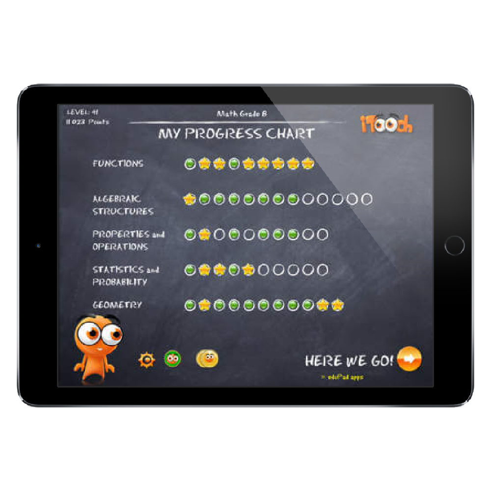 Best math apps for tweens and teens: 8th grade math app by iTooch