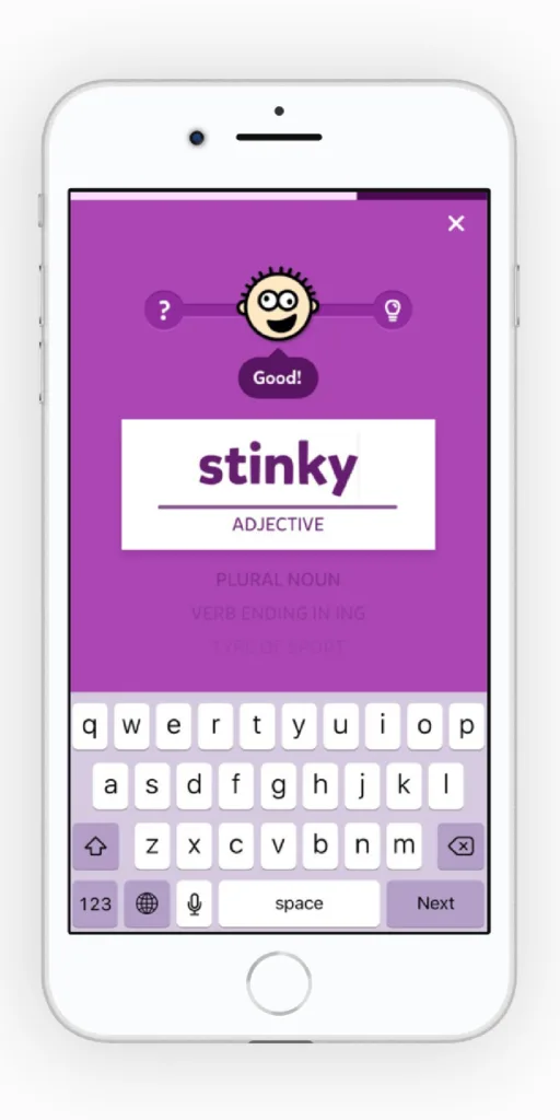 Best reading apps for kids in upper elementary or middle school: MadLibs app. Really!