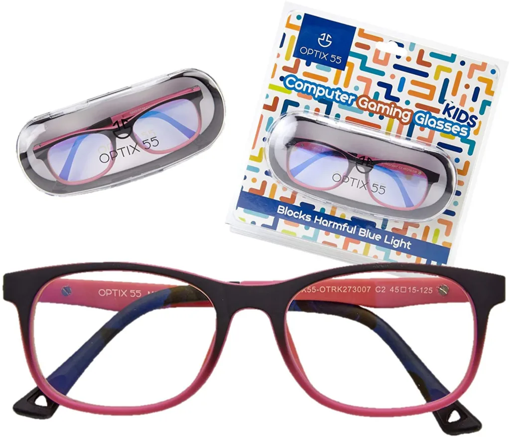 Blue light glasses for kids: Optix 55 Blue Light Glasses Blue light glasses for kids: Optix 55 Blue Light Glasses
