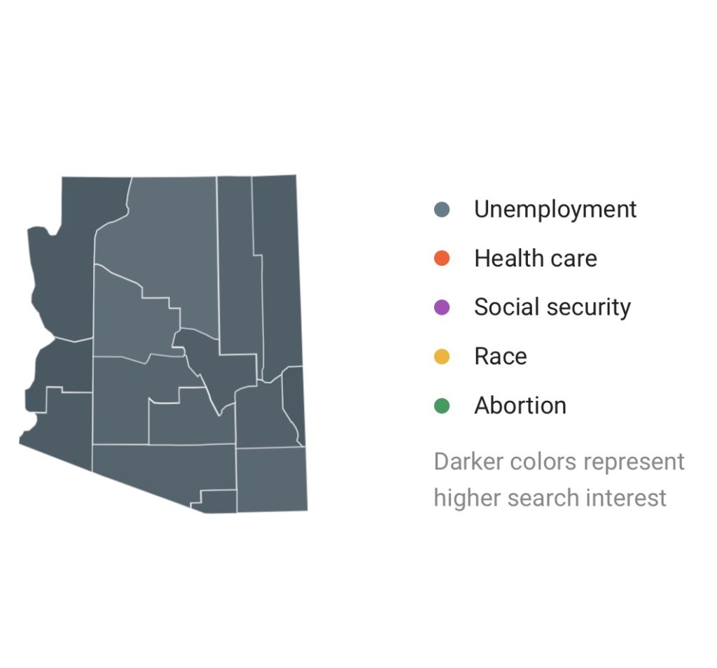 2020 Election Google Search page lets you see what your own state, city or county is looking up these days
