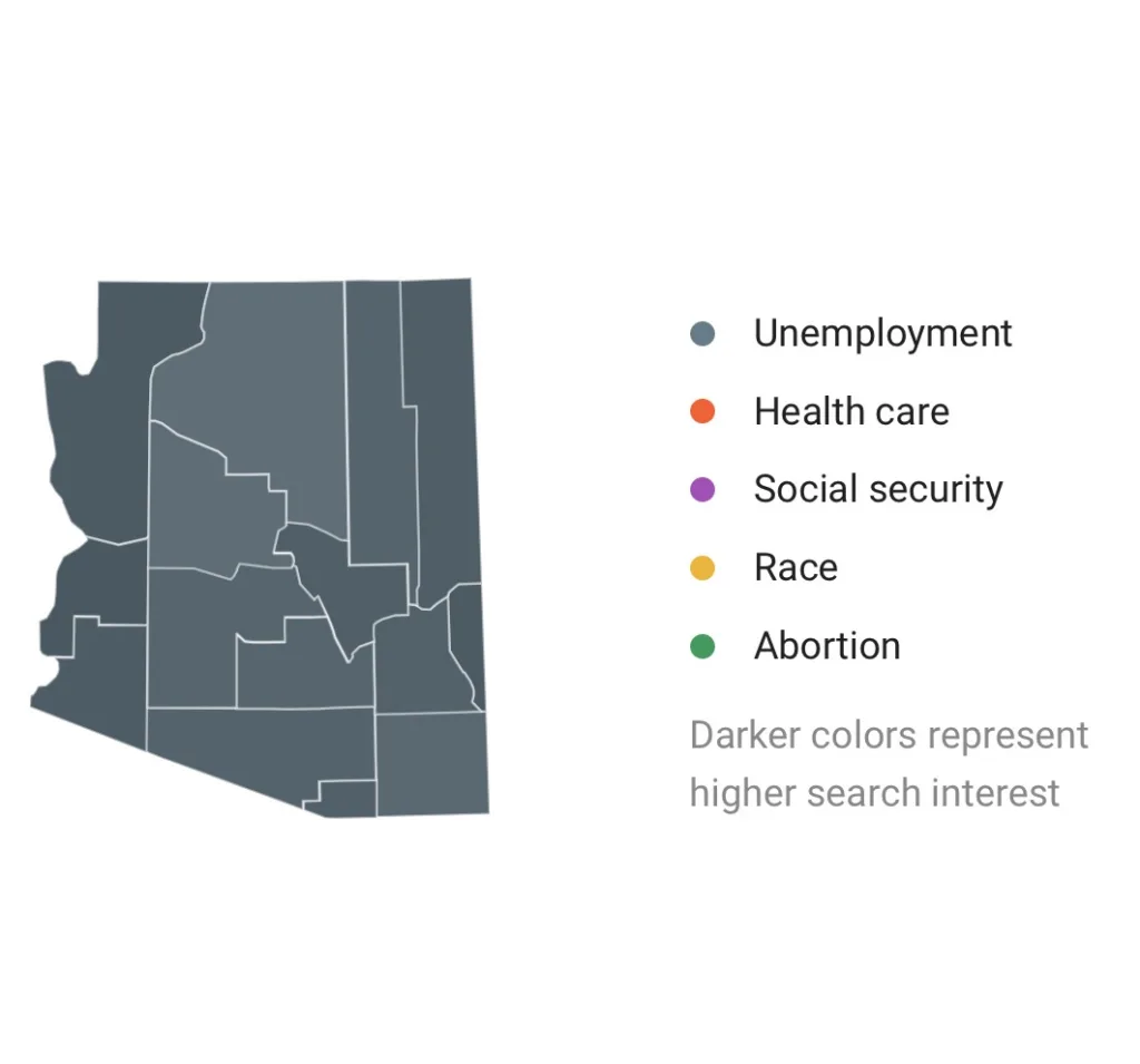2020 Election Google Search page lets you see what your own state, city or county is looking up these days