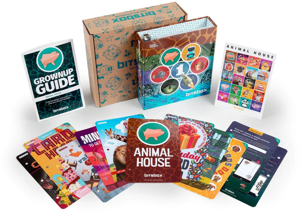 Teach coding to kids in a fun way with Bitsbox monthly subscription box