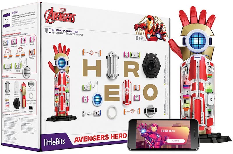 No-screen tech and STEM toys for kids: The Avengers hero inventor kit No-screen tech and STEM toys for kids: The Avengers hero inventor kit