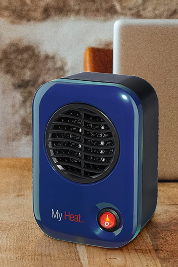 Practical tech gifts: The Lasko mini ceramic space heater does a great job for the always-cold relative in your life