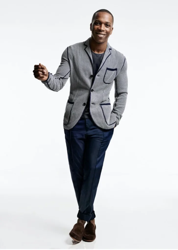 Leslie Odom Jr teaches a free online course for kids through Apple At Home, on putting together a dope holiday list