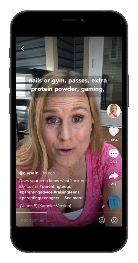 My favorite Tiktok parenting experts: Aly Pain @alypain