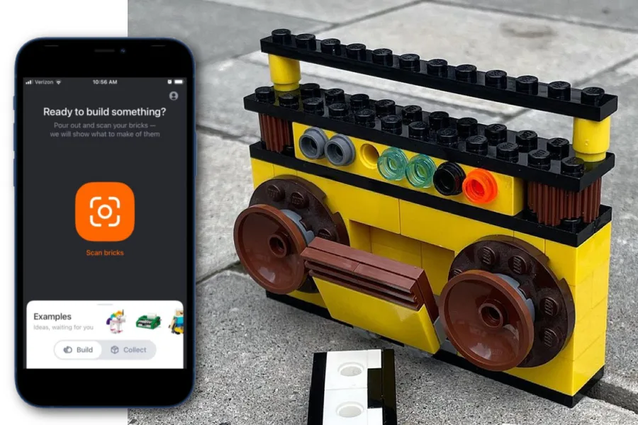 This app actually scans your kids’ LEGOs, then lets them know what they can build with them. Whoa.