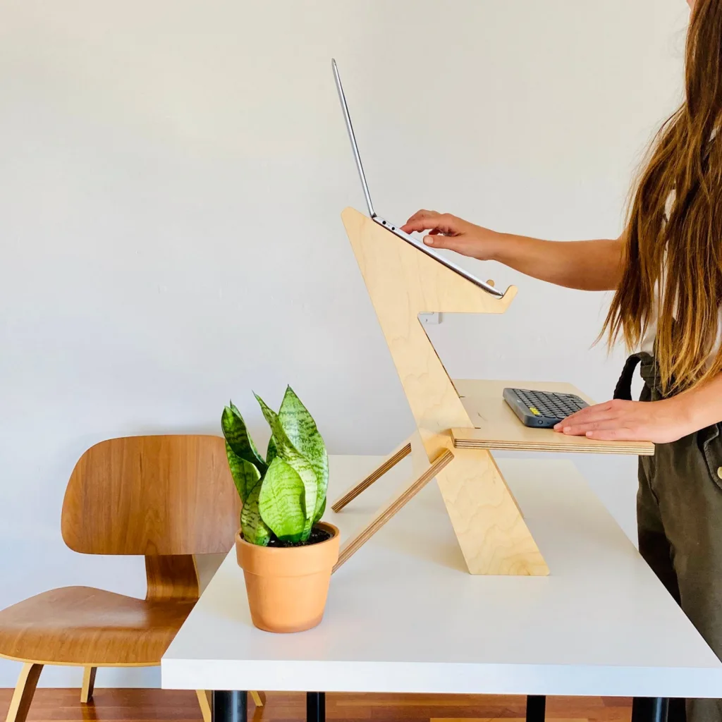 5 ergonomic laptop accessories you need for your work and study set-ups: Standing desk | RLDH