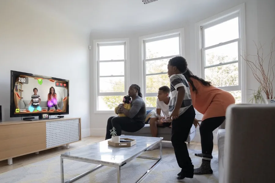 Active Arcade is a fun free app that gets the whole family up off the couch.