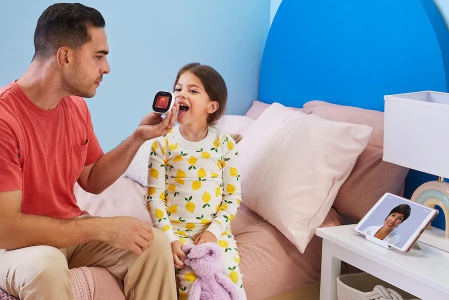 Telemedicine gets even more accurate with the the TytoCare Medical Exam Kit. Whoa.