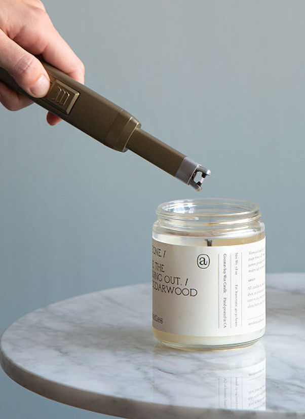 This rechargeable USB lighter from Uncommon Goods makes a great stocking stuffer