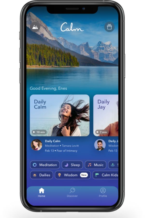 Amazon Prime Student members can access the Calm meditation app at a deeply discounted rate