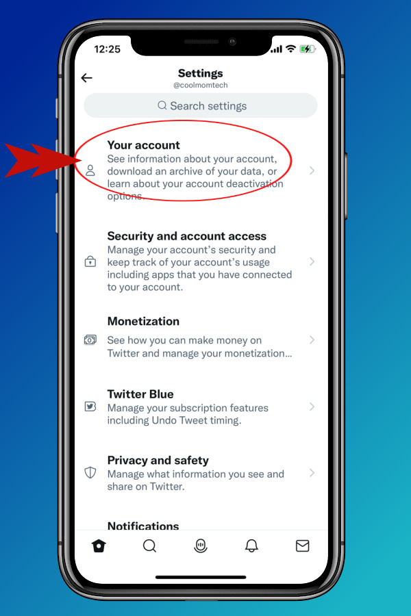 How to download your Twitter data archive: Step 2