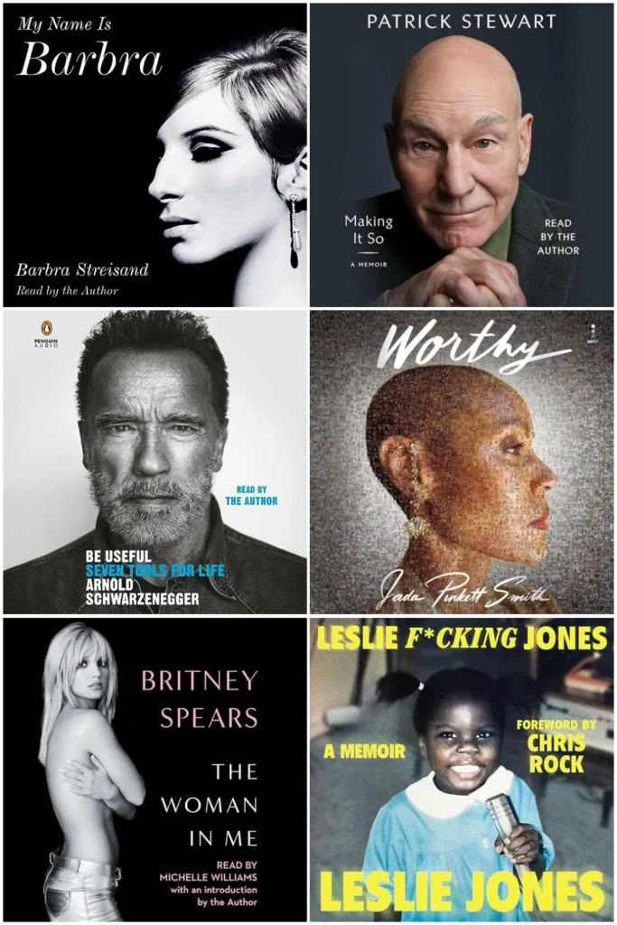 The hottest audiobook memoirs for 2023 holiday gifts | cool mom tech