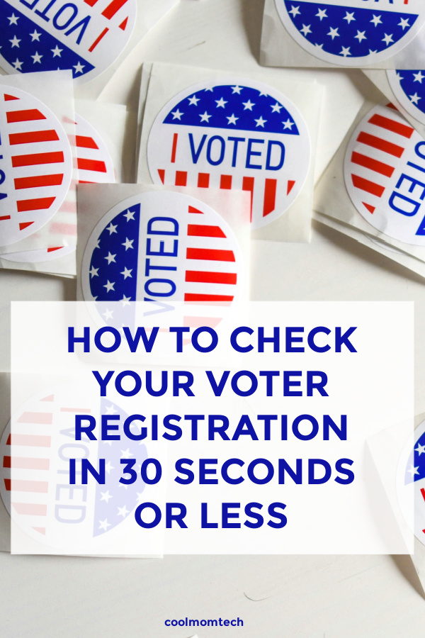 How to check your voter registration status online in 30 seconds or less