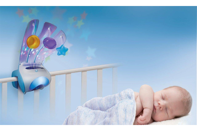 A mobile that gets baby to sleep…then back to sleep? Yes! Finally!