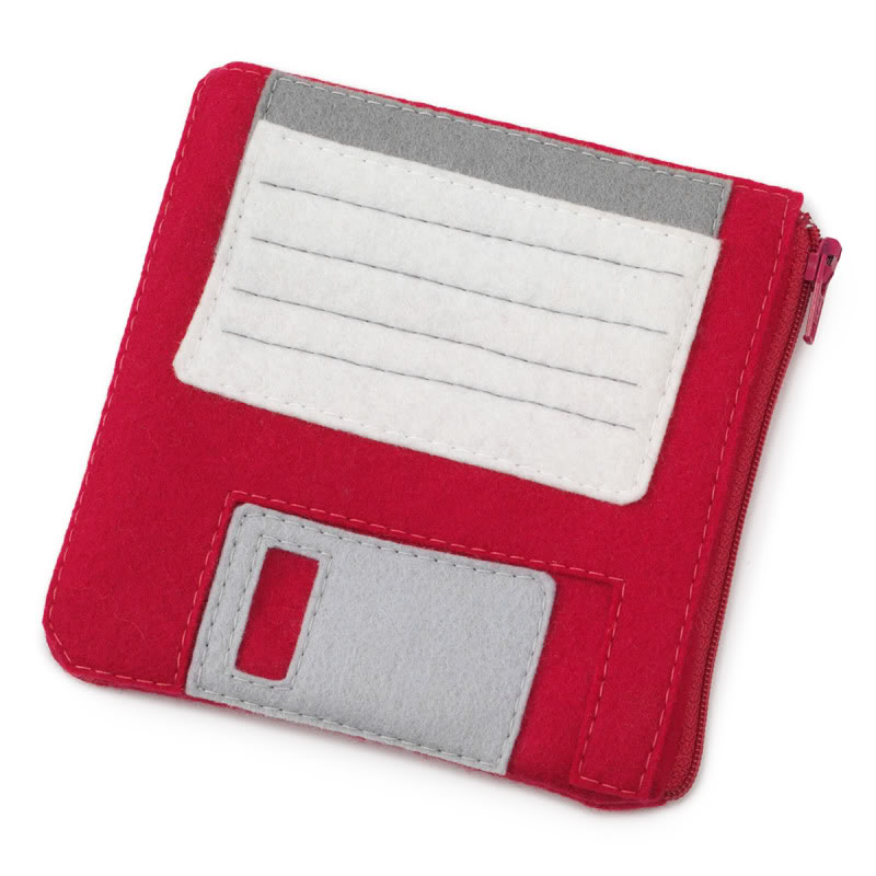 A dope 90’s redux with the floppy disk pouch