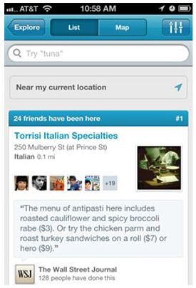 Updated Foursquare feature lets parents Explore