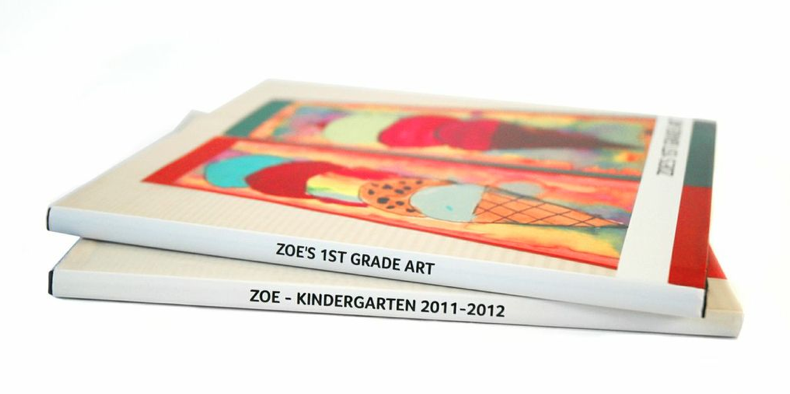 The best gift books from your kids are the ones they made themselves. Thanks Artkive.