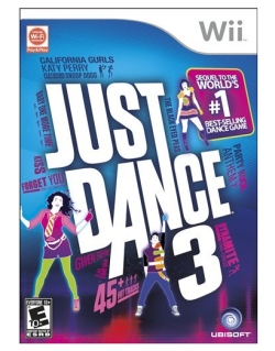 Throw your hands up in the air for Just Dance 3