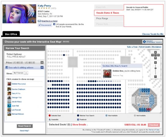 Ticketmaster gets social with Facebook, and the circus just got a lot more fun.